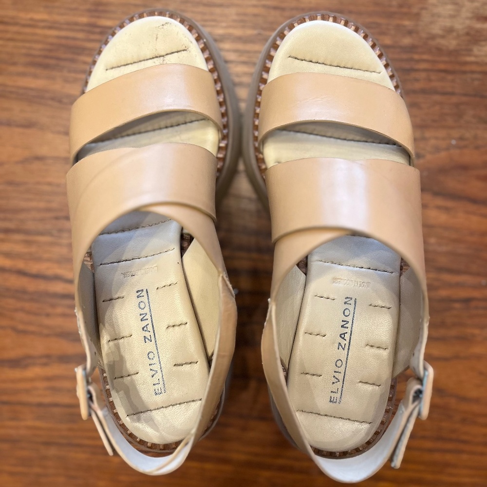 Elvio platform sandals